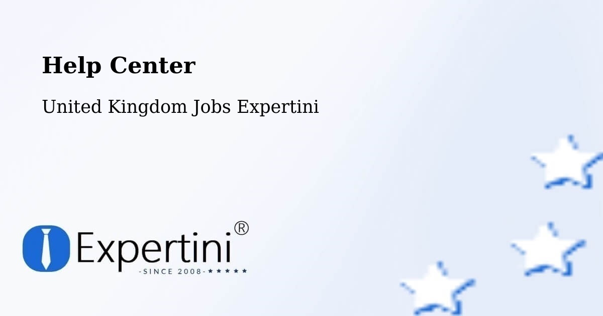 Help Center – Stallingborough - United Kingdom Jobs Expertini